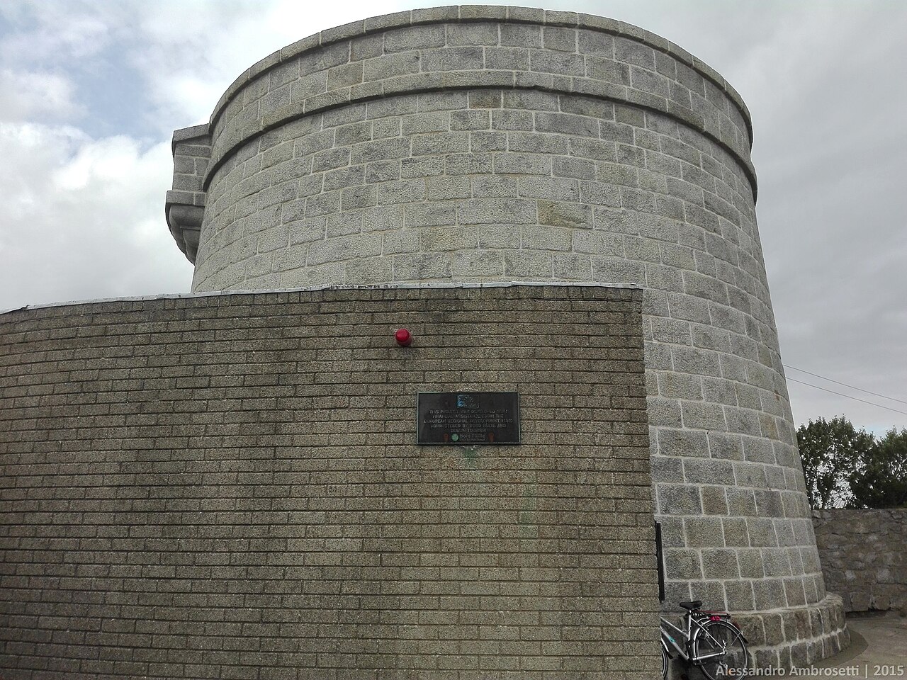 Early twentieth-century photograph of Martello Tower, Sandycove