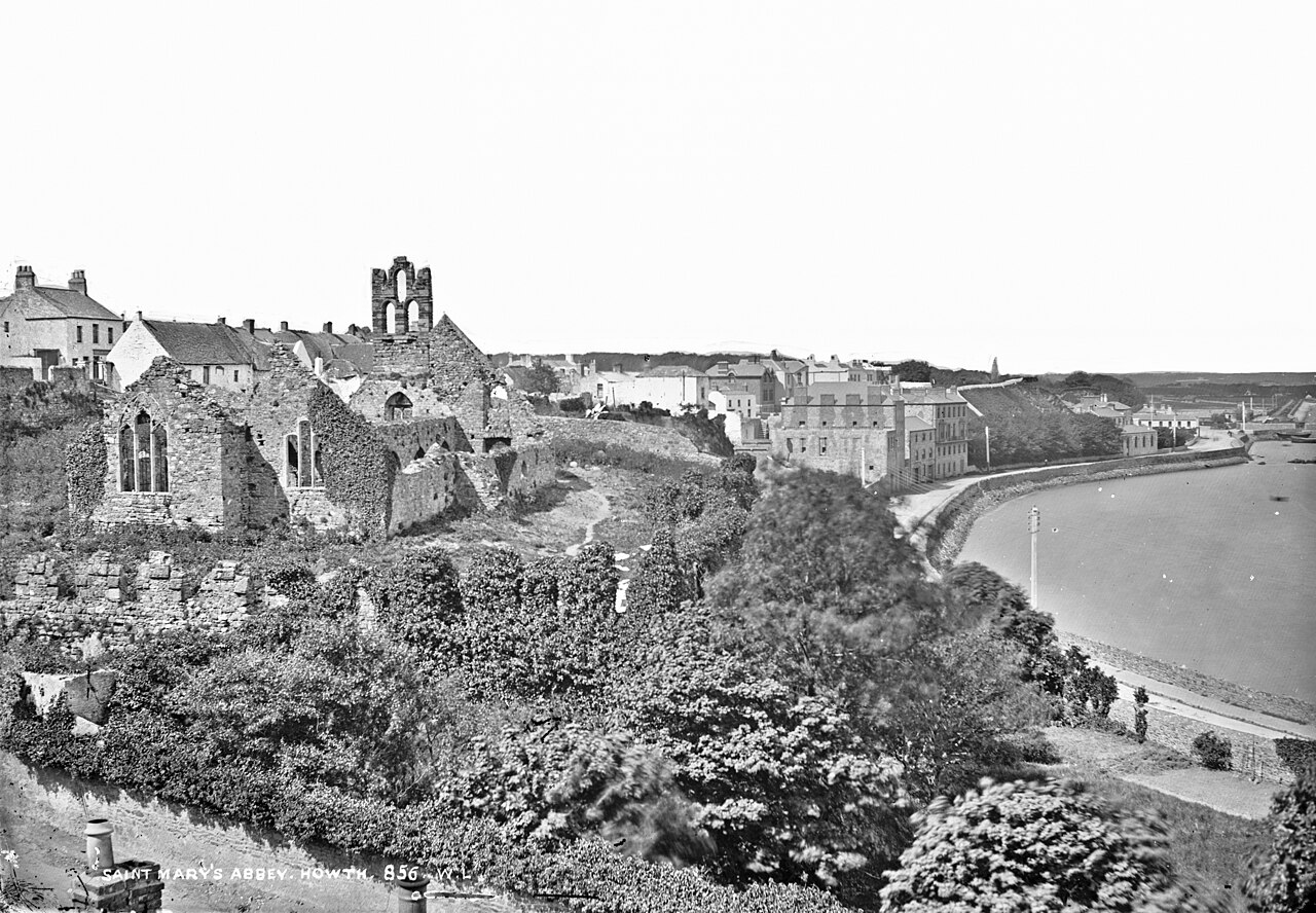 Early twentieth-century photograph of Sandymount Strand