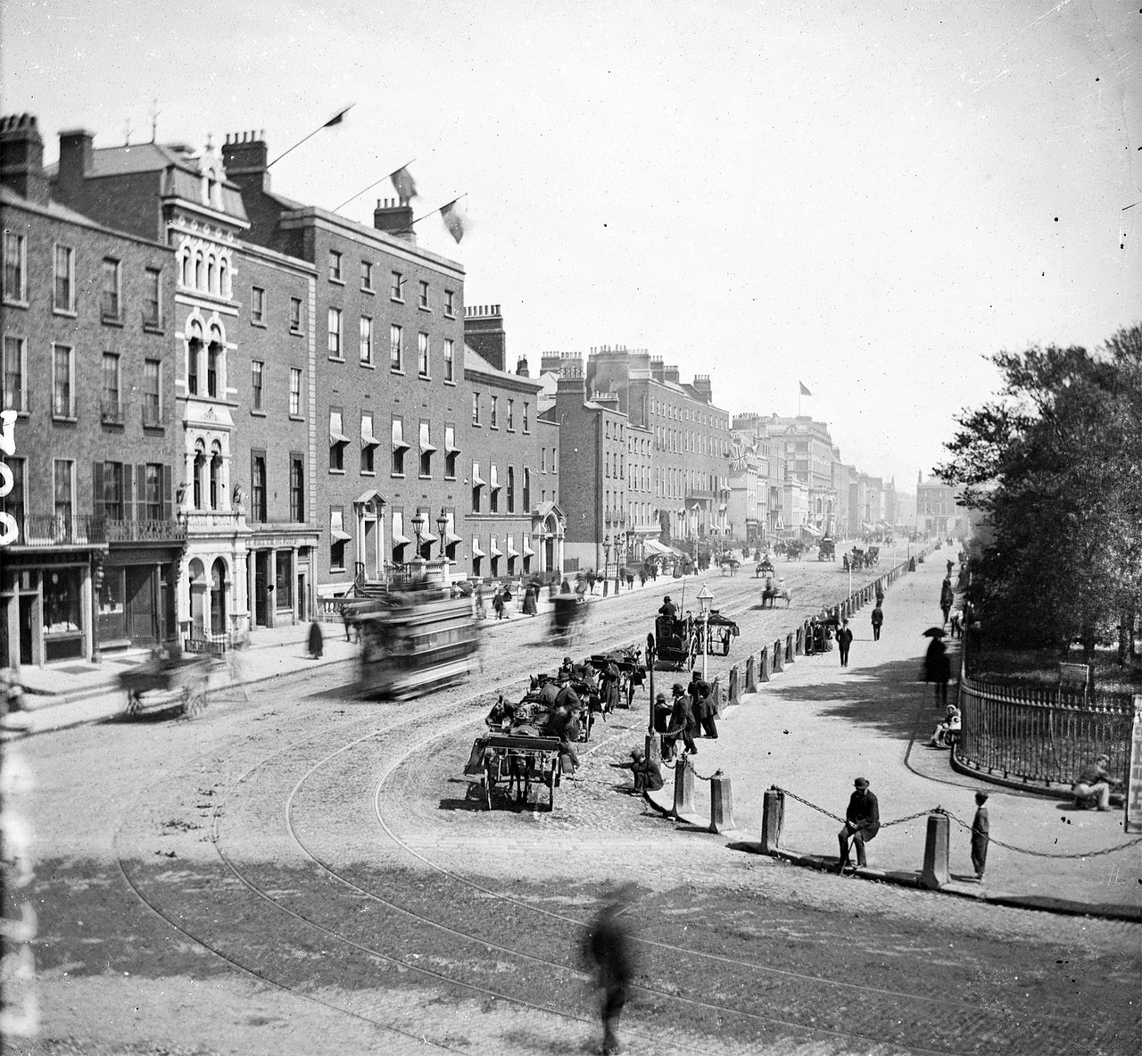 Early twentieth-century photograph of 7 Eccles Street